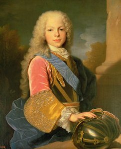 Retrato de Fernando de Borbón y Saboya (1713-59) Príncipe de Asturias, 1725
